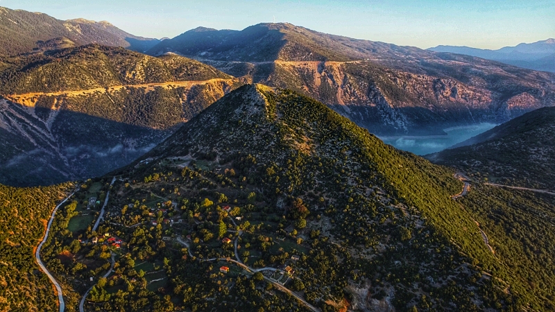 Ξημέρωμα στη Σιβίστα Ευρυτανίας