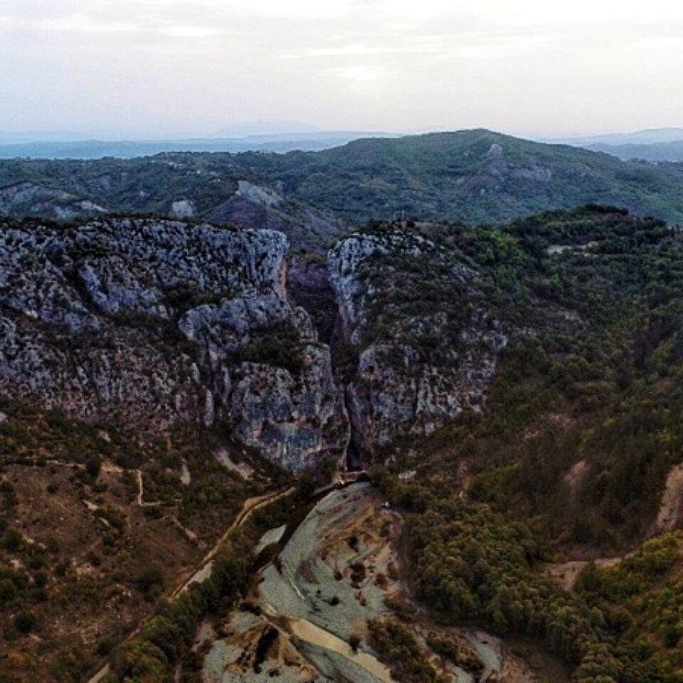 Ξημέρωμα στο φαράγγι της Πορτίτσας